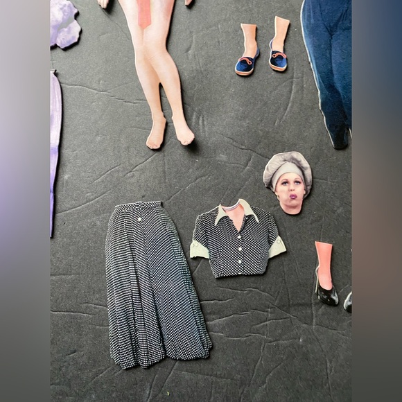 I Love Lucy Paper Doll Magnetic Magnets fridge Mix and Match - Picture 12 of 15